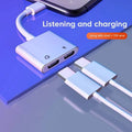 Lighting and charging connector