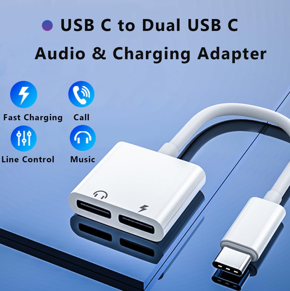 Lighting and charging connector