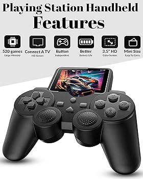 S10 Handheld Game Console with Wireless Controller