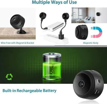 1080P HD Mini Spy Camera for Home Security