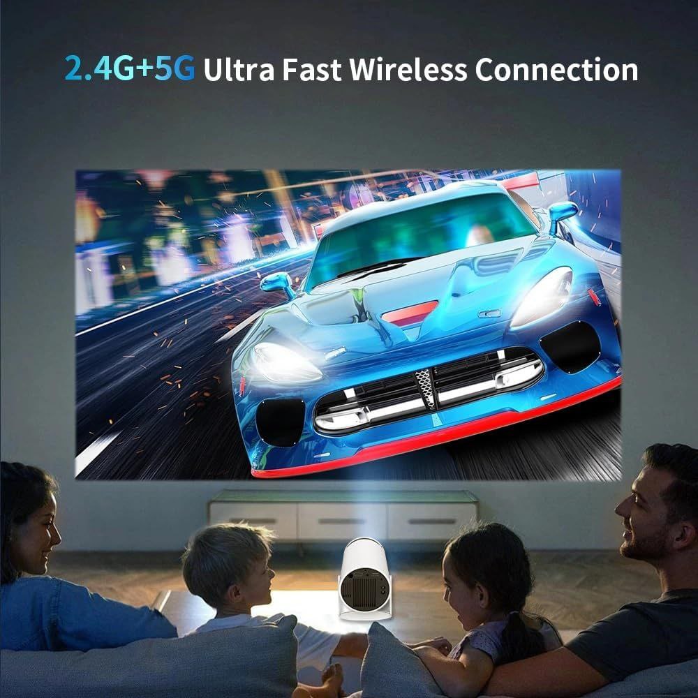Andriod 5G Wifi Projector 4k With 4000Lm