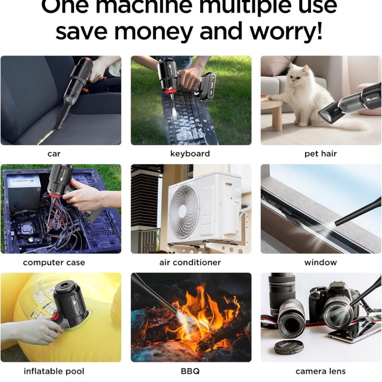 3 in 1 High Power Vacuum Cleaner  Wireless