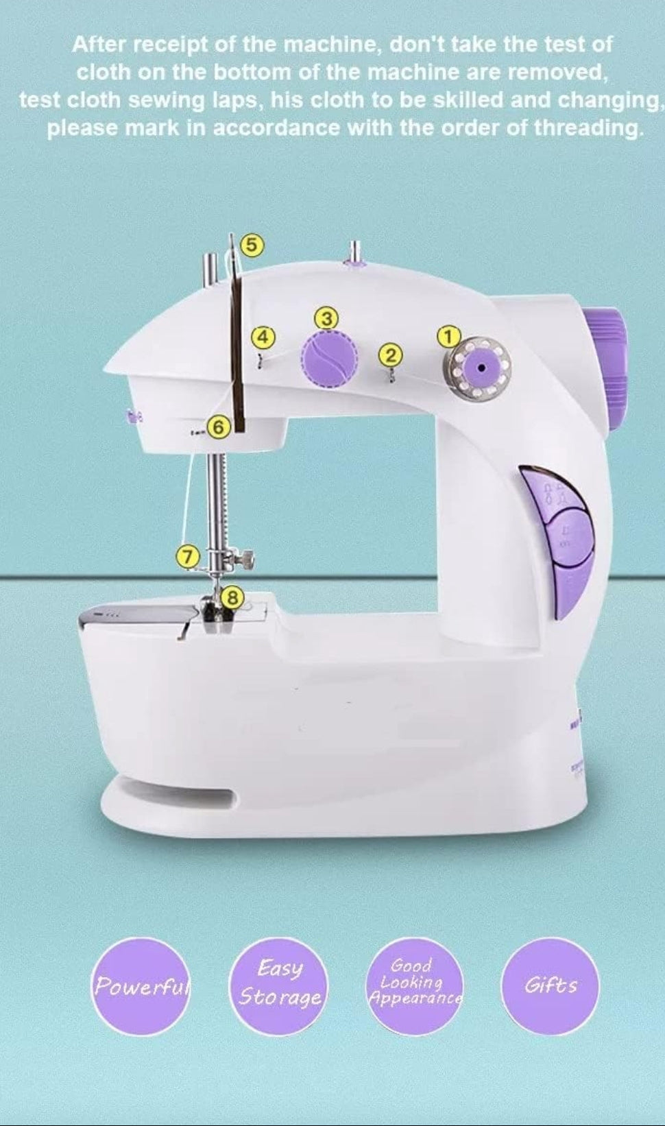 ORLOV® Sewing Machine for Home Tailoring