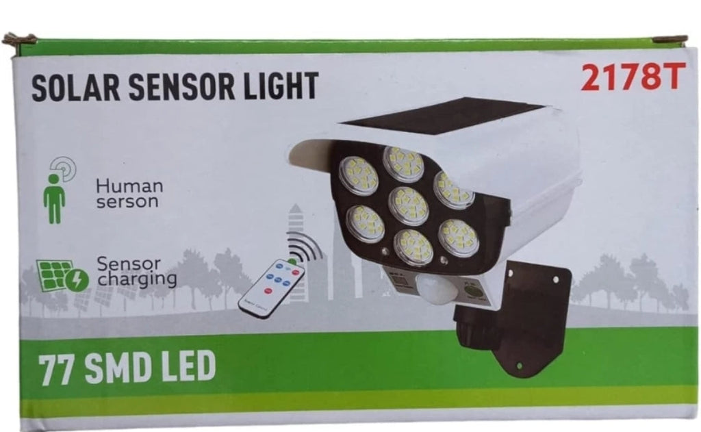 Remote Control Human Sensor Spotlight