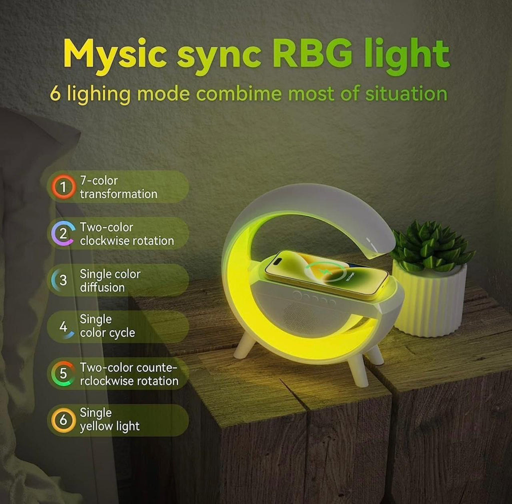 3 In 1 Multifunction G Shape Led Bluetooth...