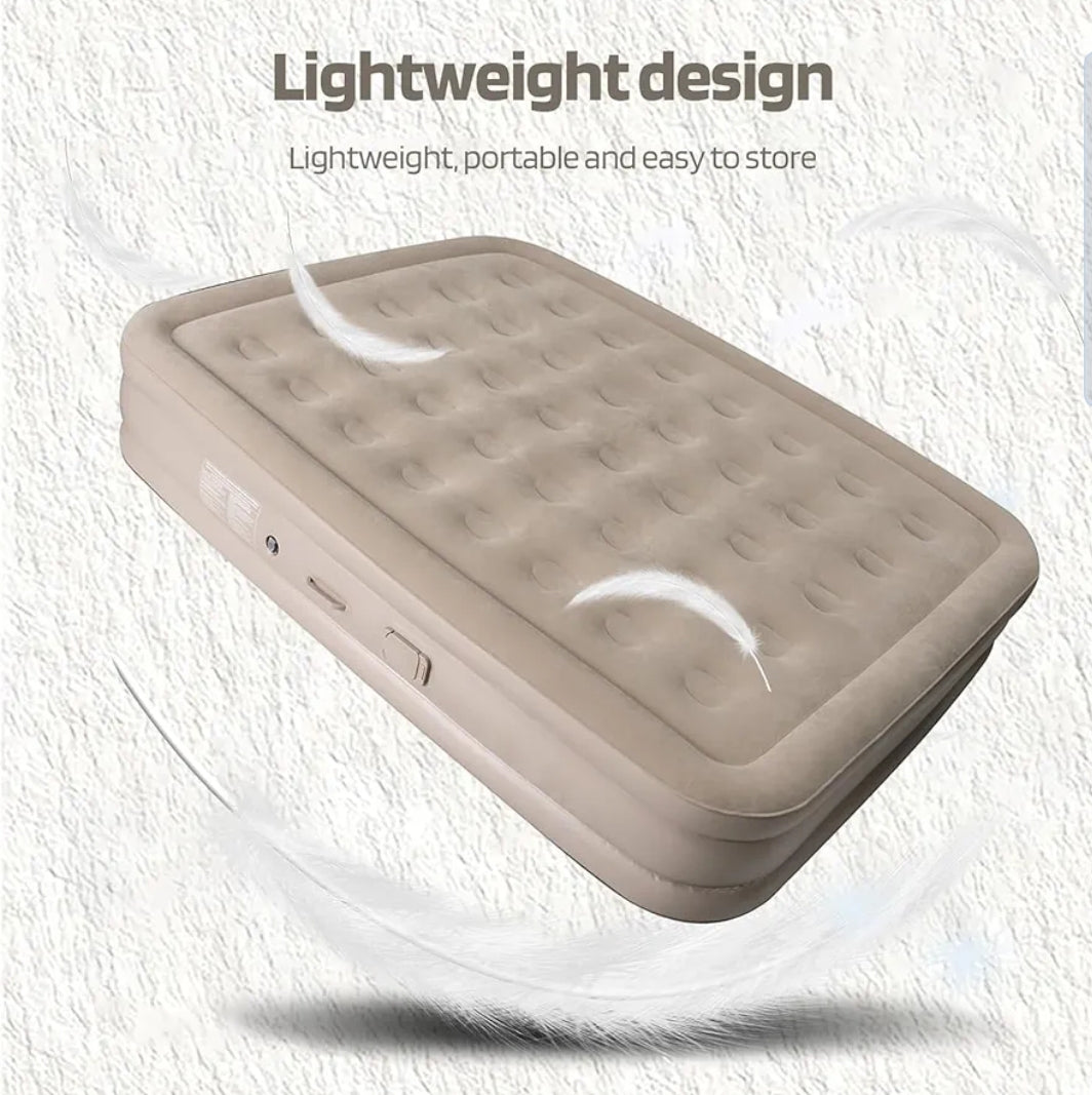 Sleep Anywhere in Comfort with VishBin Twin Air Mattress