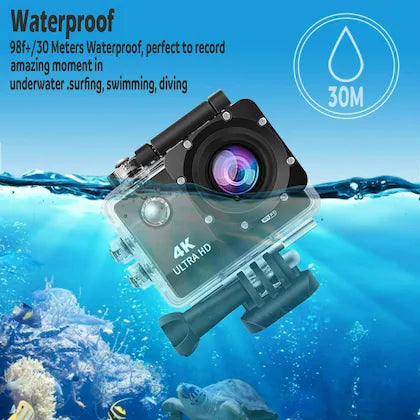 Professional 4K Waterproof Action Camera